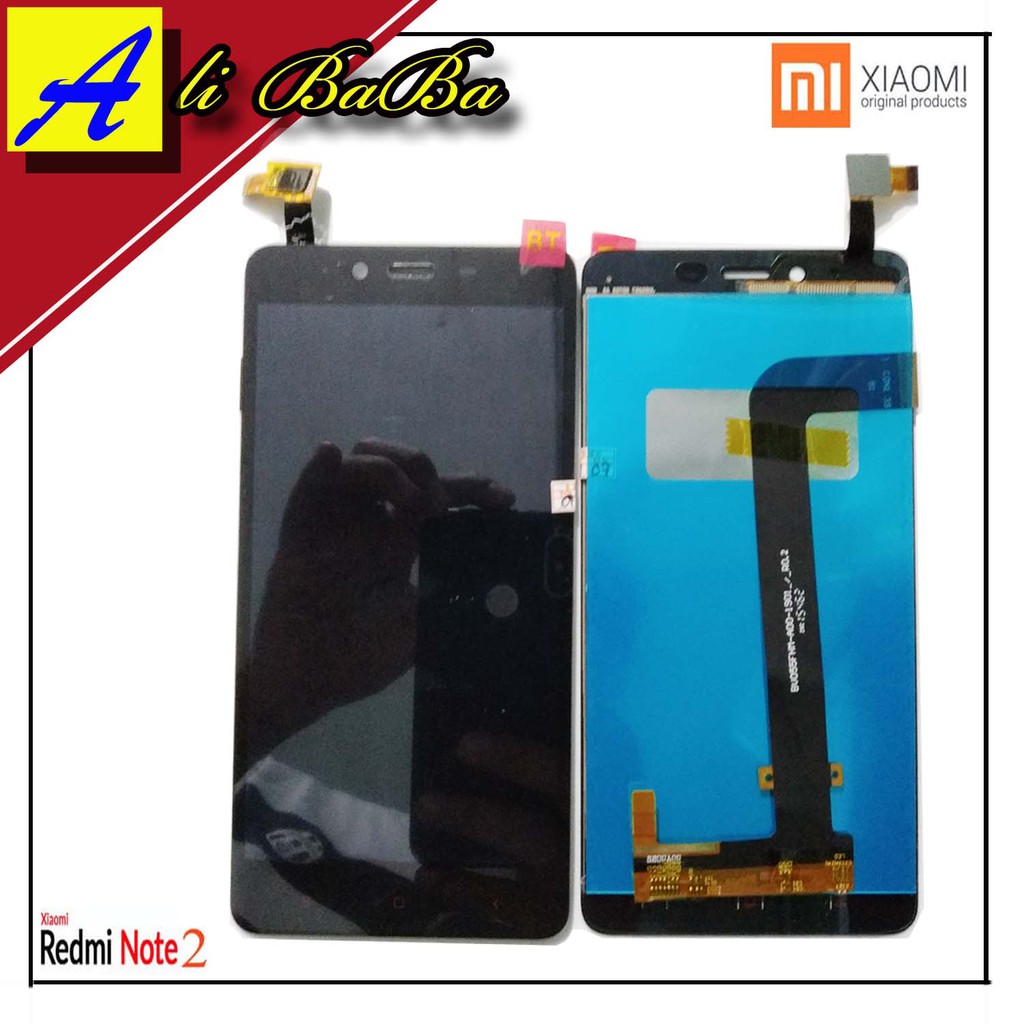 LCD Touchscreen Fullset Xiaomi Redmi Note 2 - Note 2 Plus Layar Sentuh Xiaomi Redmi Note 2 Kaca HP
