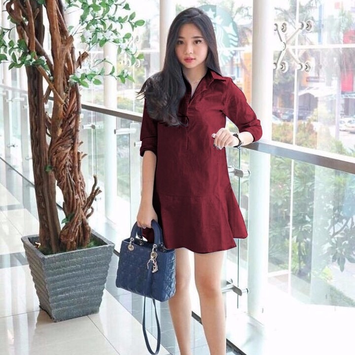 DRESS DIORA CASUAL MINI DRESS MasDonaStore