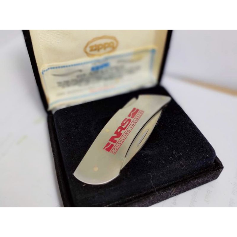 EDC Zippo Original Limited Folding Knife ( NRS Logo )