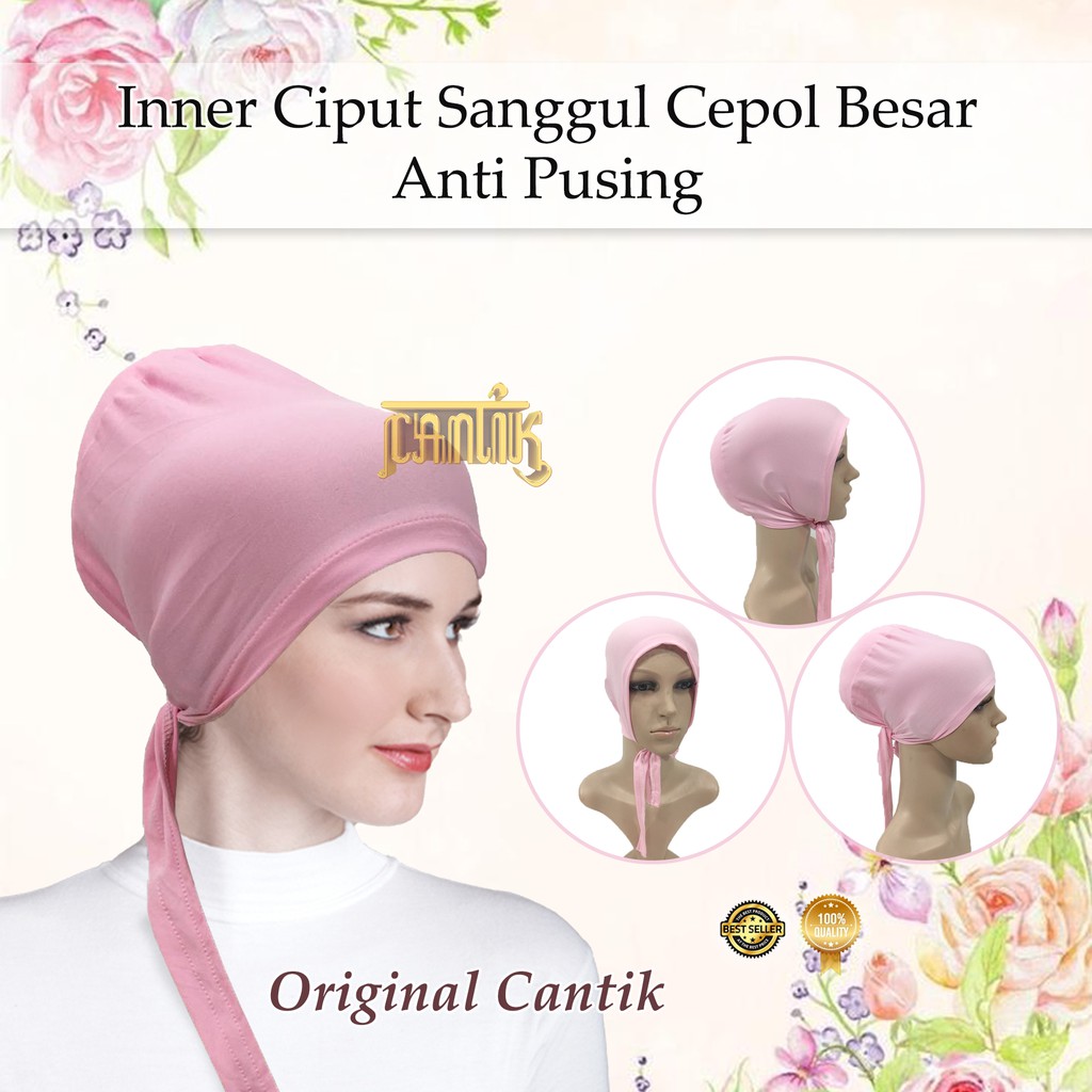 Inner Ciput Turki Sanggul Cepol Besar Bebas Pusing