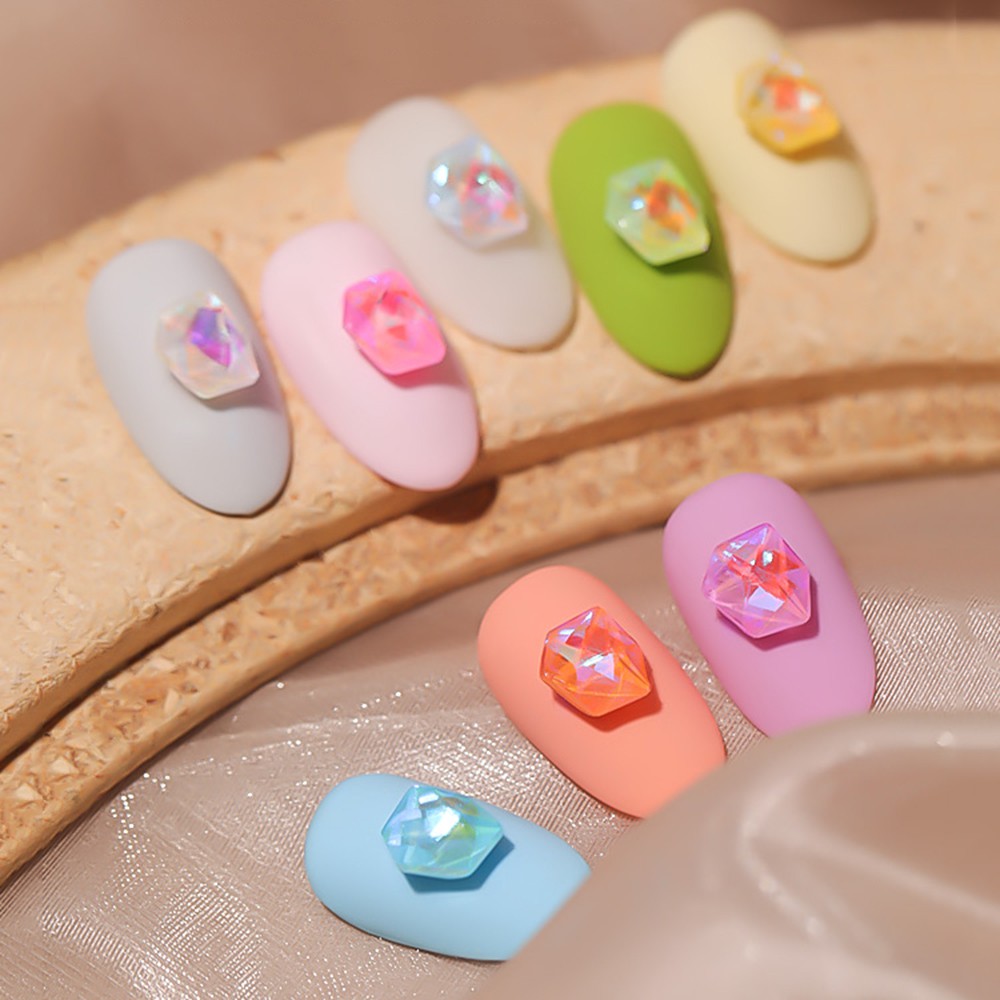 Mxbeauty Kristal Berlian Imitasi 3d Gaya Jepang Untuk Dekorasi Nail Art