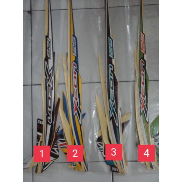 Sticker striping Xeon  125  2012