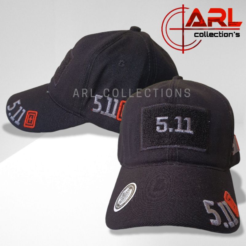 topi tactical caps bordir 511 timbul hitam - topi baseball tactical kanvas drill - topi bdu tactical
