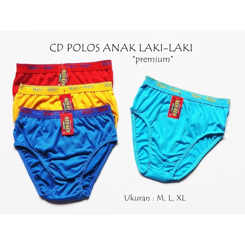 CD Celana Dalam Anak Laki Laki Cowok Balita Kids Katun Polos Murah / Celana Dalam Boxer Bokser Anak Bayi Laki Laki Cowok Polos Ken2 / Celana Dalam Bayi Laki Laki