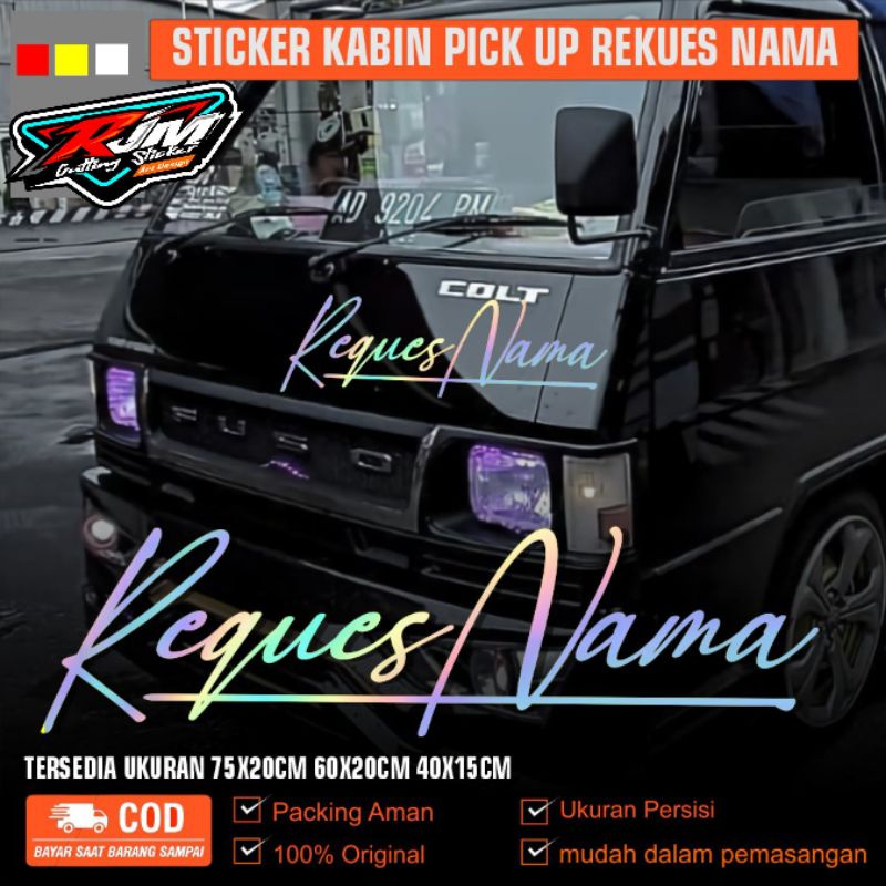 terlaris termurah cuting stiker stiker kabin l300 stiker kabin ss stiker kabin granmax stiker truck 
