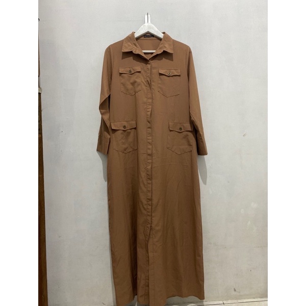bellaluna bellaluna.id abaya preloved coklat