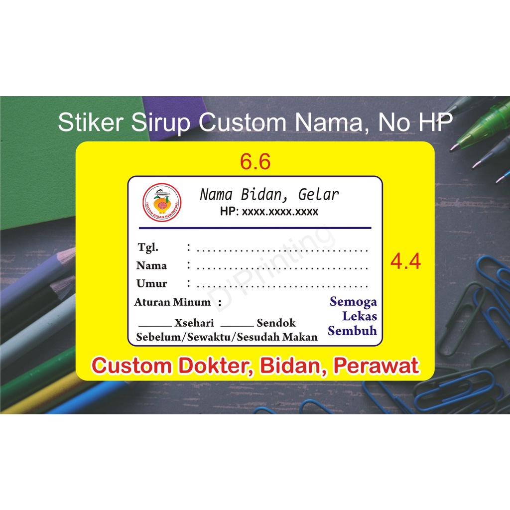 

STIKER, Etiket Sirup, Etiket OBAT, Label Stiker Obat, Custom BIDAN, DOKTER, PERAWAT