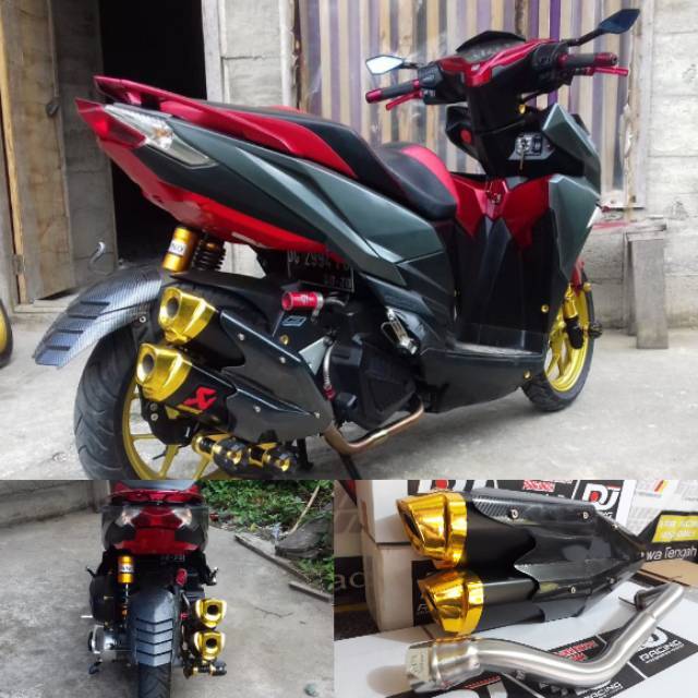 Knalpot Custom Standart Racing CBR250RR Vario 150/125 New / Old