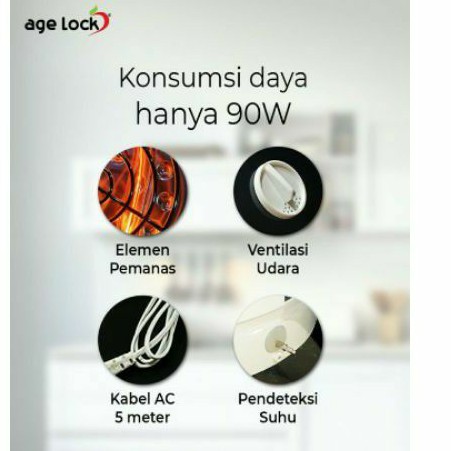 AGE LOCK TUDUNG SAJI PEMANAS DAN DESINFEKTAN | AGE LOCK FOOD WARMER