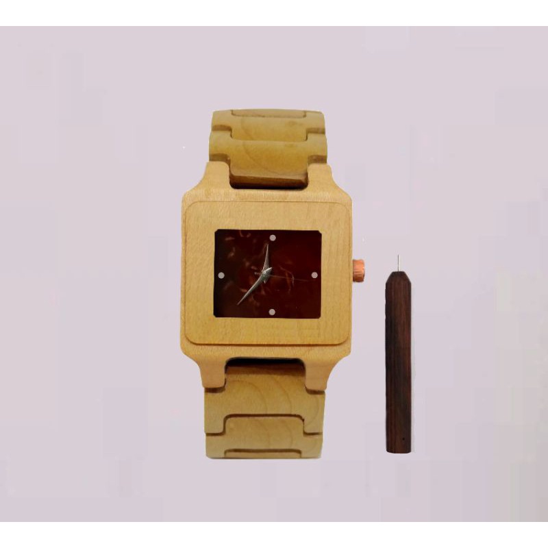 Jam Tangan Kayu/ jam tangan kayu pria/ jam tangan kayu wanita