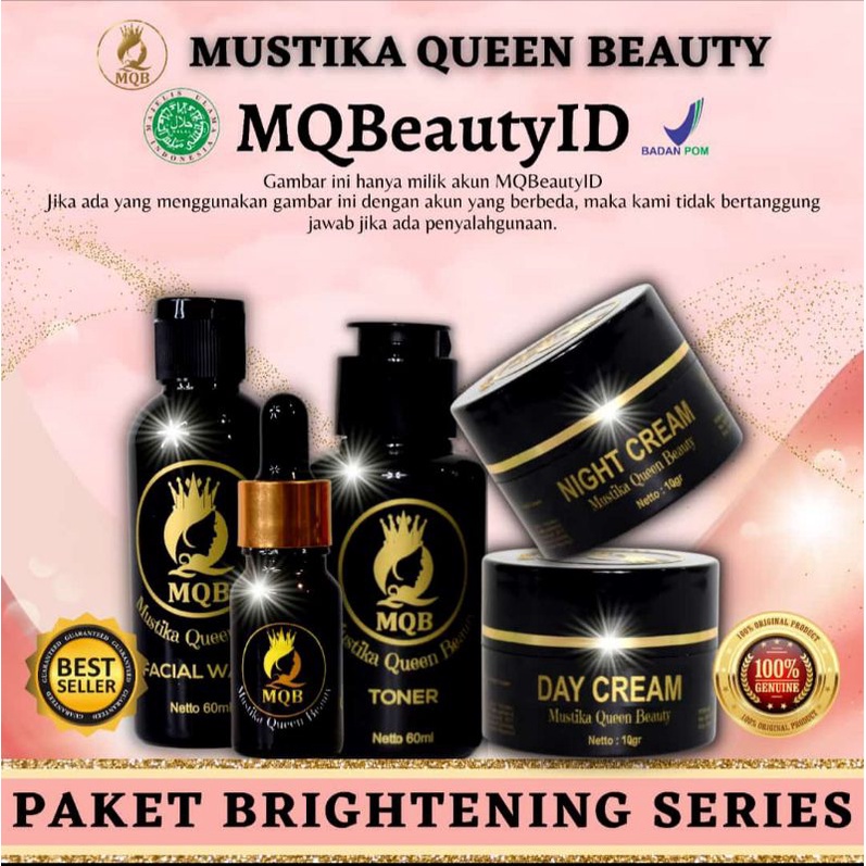 MQB Mustika Queen Beauty paket Skin Care ORIGINAL PRODUCT