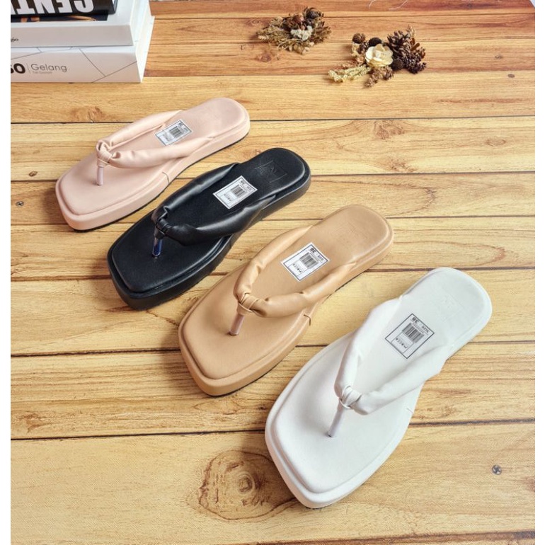 ABBUSHOES Bk 13 flip pop sepon super jepit andara 3cm