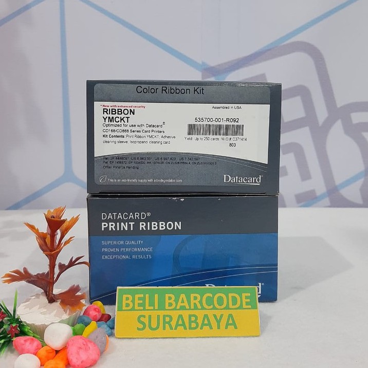 TINTA / RIBBON WARNA DATACARD CD168 PN: 535700-001-R092 250 images