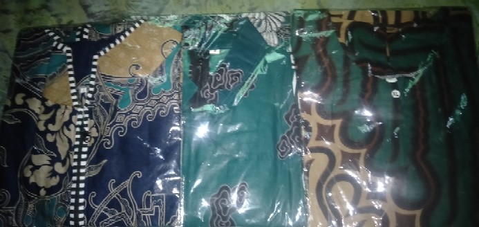 Batik Dolby Dolbi Dobby Doby Tenun Sutra Tulis Katun Atbm Baron Atasan Batik Wanita Sogan Srg308