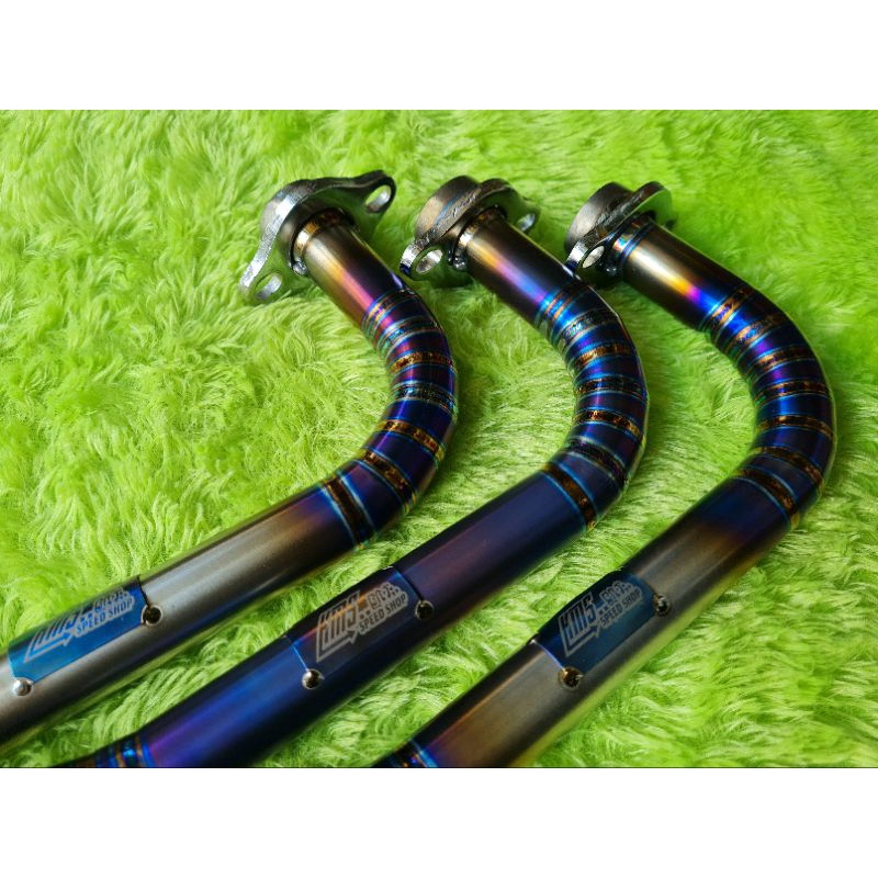 Leheran Kenalpot Titanium Ukuran 24mm/Yamaha Nouvo