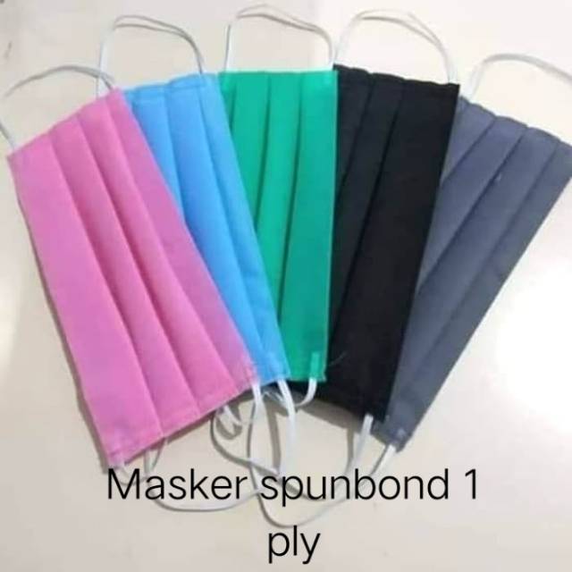 

Masker sensi bahan spunbond homemade 1 ply murah