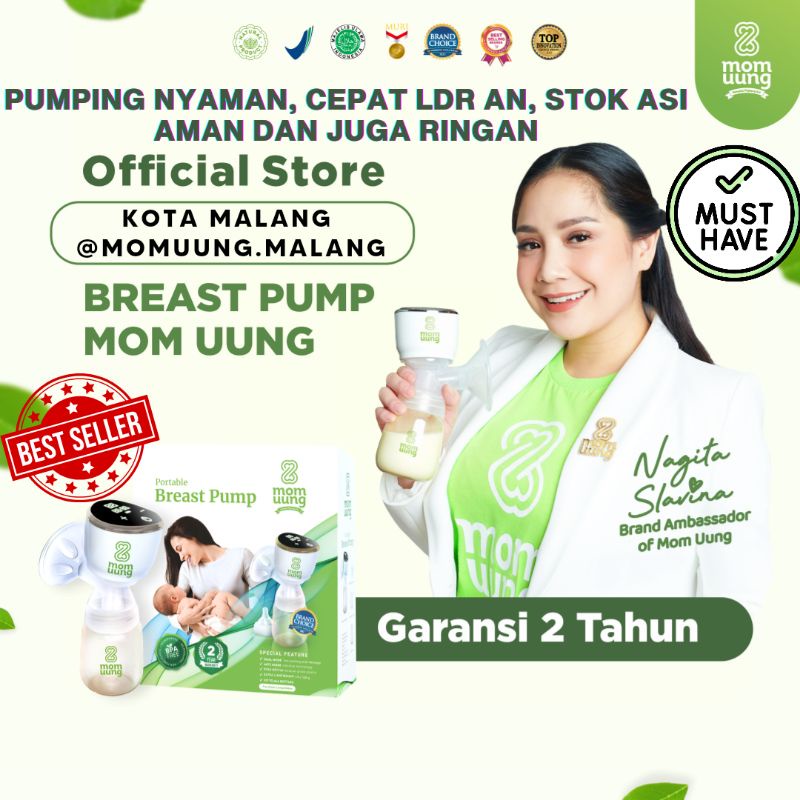 READY STOK POMPA ASI PORTABLE MOM UUNG / MOMUUNG KEPANJEN