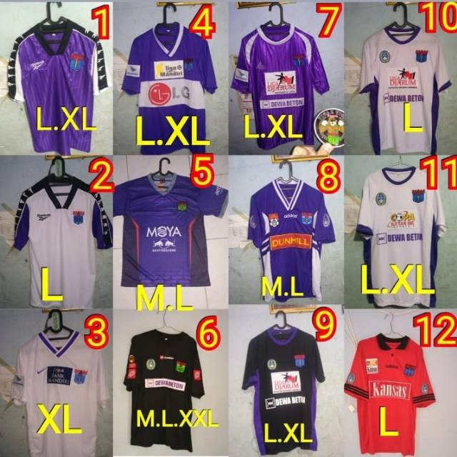 Jersey Jadul Langka Retro Vintage Persita Tangerang