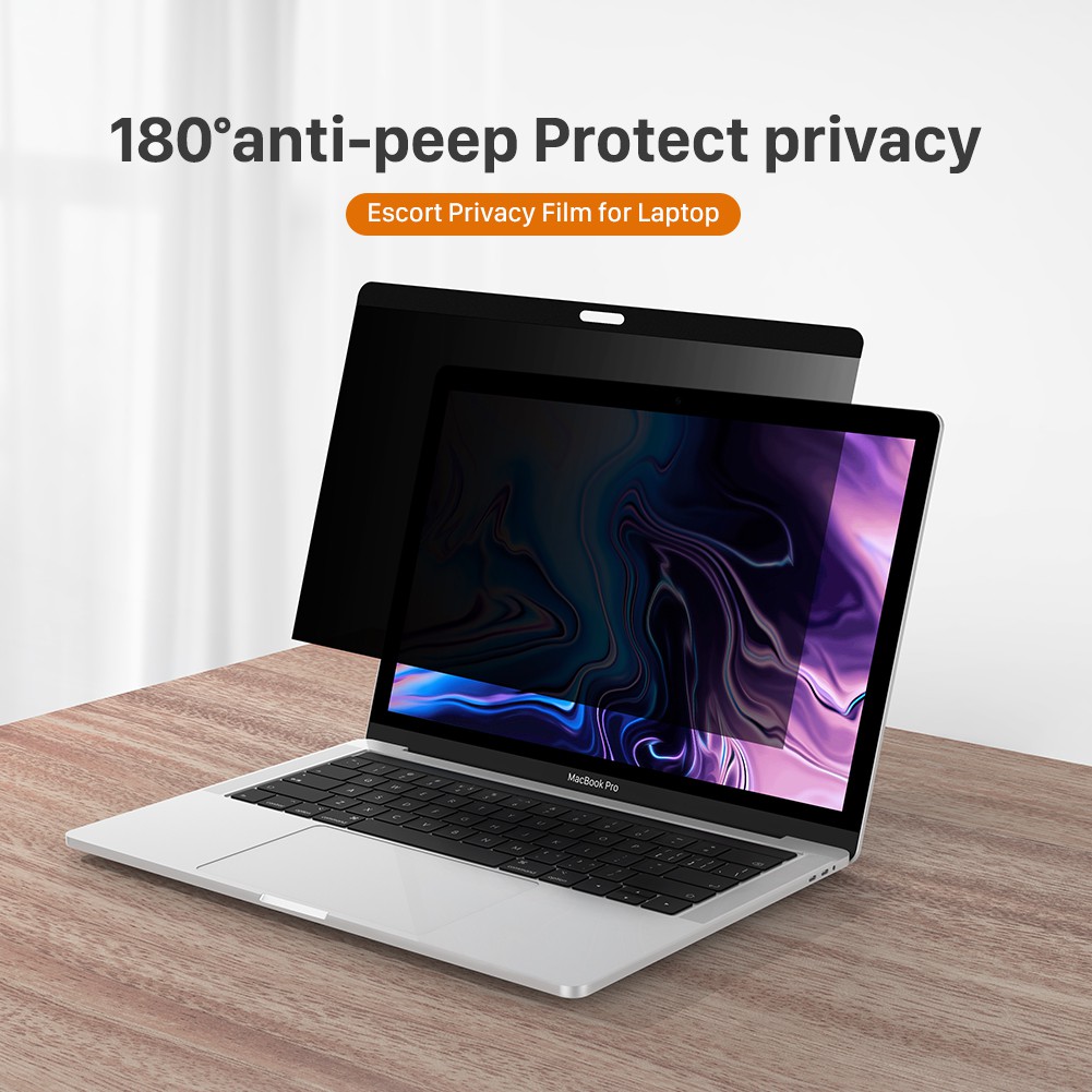 Anti Gores Spy Apple MacBook Air Pro 13.3 2019 Nillkin Escort Privacy