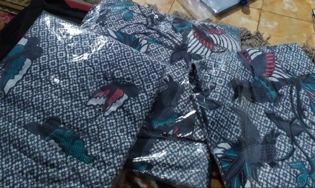 Batik Couple Keluarga Sania Ruffle Ori Ndoro Jowi Dnt Cumi Tosca