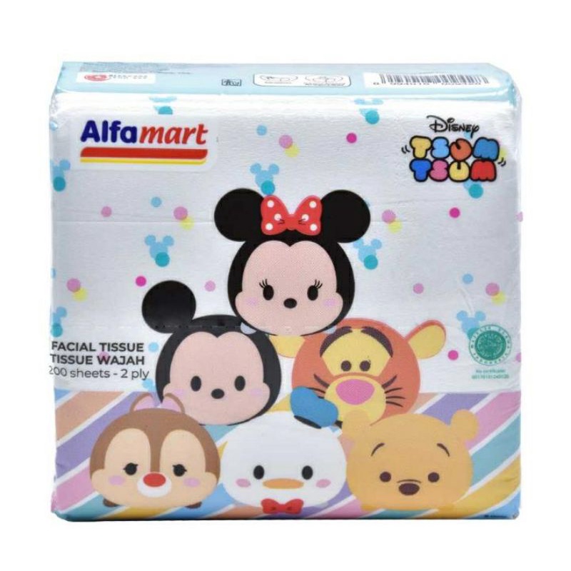 Alfamart Facial Tissue Tsum Tsum 200 s