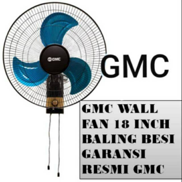 Kipas Angin Besi GMC 18 inch Dinding 518