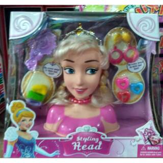  Mainan  Barbie  Make up Salon  salonan  anak Make up kepala 