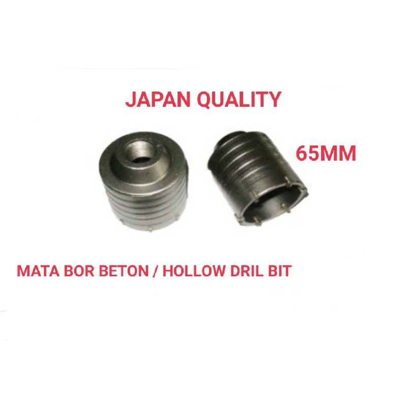 HOLLOW DRILL SDS / MATA BOR BETON SDS 65MM JAPAN QUALITY.