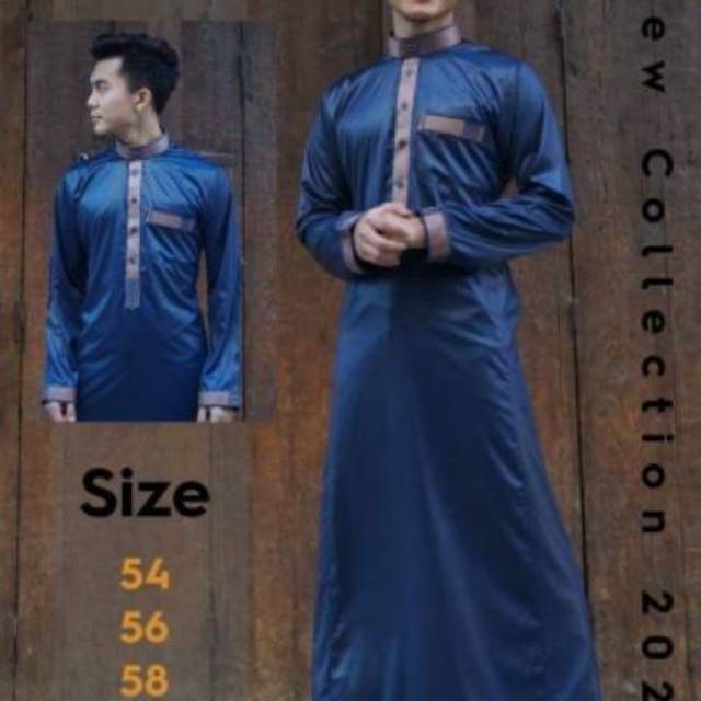 Jubah Pria Daffa Alharamain import premium