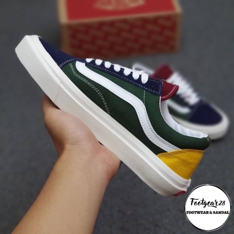 Sepatu Vans Oldskool YATCH CLUB / Vans Rainbow  Premium BNIB / Sepatu Vans Pria dan Wanita / Vans Waffle DT /Vans Termurah