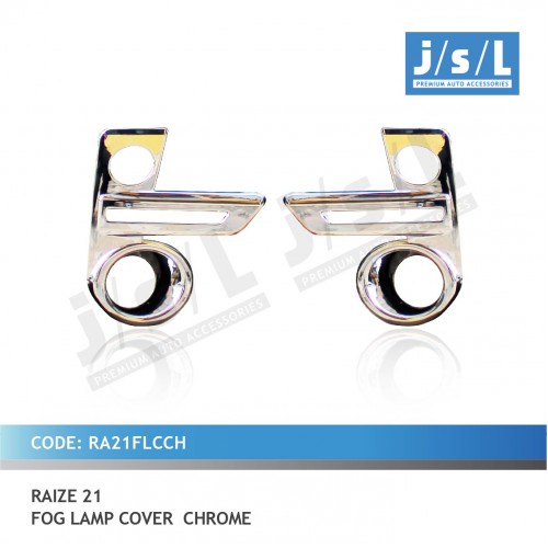 COVER FOGLAMP RAIZE 2021 CHROME