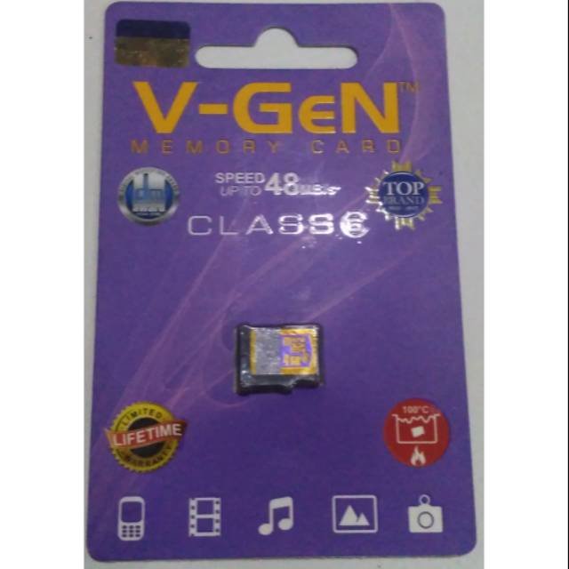 Micro Sd Vgen, 16Gb memory card original