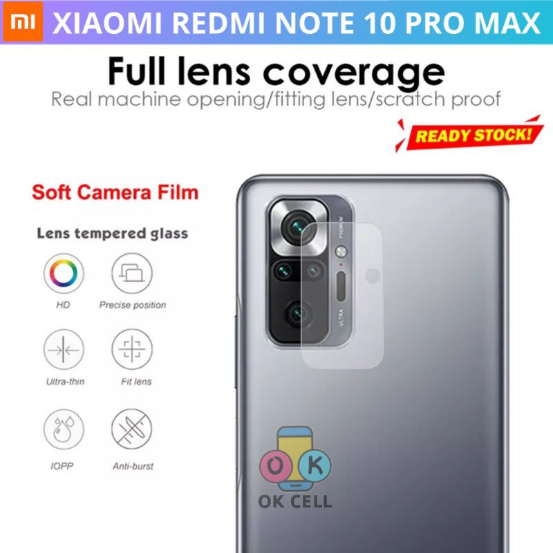Tempered Glass Camera Xiaomi Redmi Note 10 Pro Max - Tg Anti Gores Kamera Redmi Note 10 ProMax