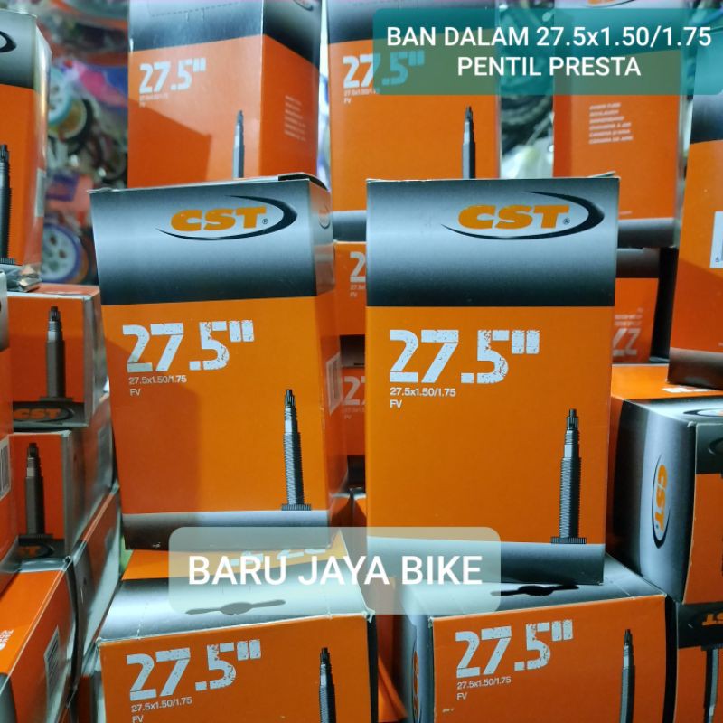 BAN DALAM SEPEDA 27.5x1.50/1.75 CST FV PRESTA