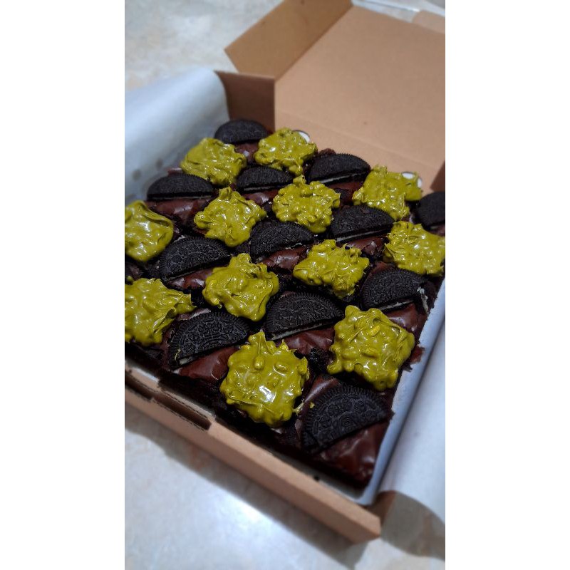 

Brownies special topping