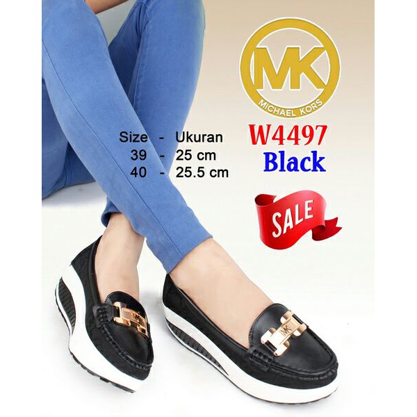 Slip On Shoes MK W4497 (SALE) / WEDGES / SEPATU FASHION MURAH