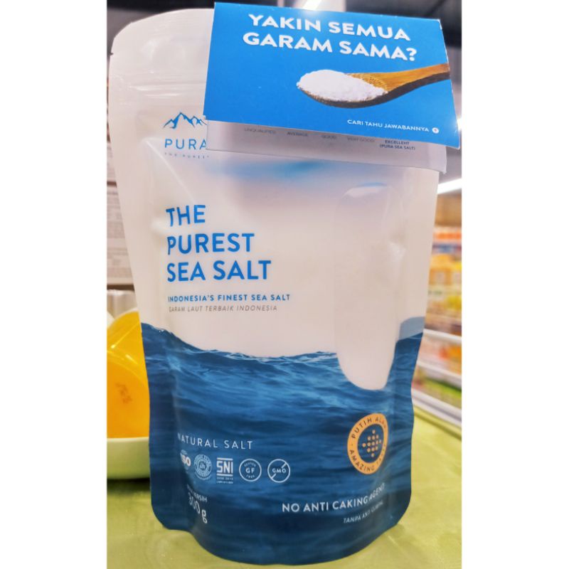 

garam sehat | pura purest sea salt 300gr