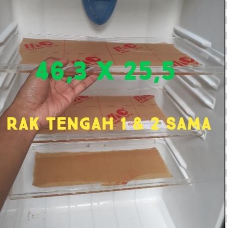 (SPECIAL PRICE) Rak kulkas SHARP 1 pintu model lemon(loves)