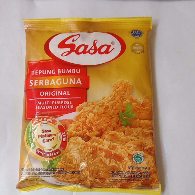 

Sasa Tepung bumbu Serbaguna 225gr