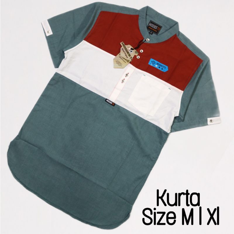 Kurta Pakistan merah putih