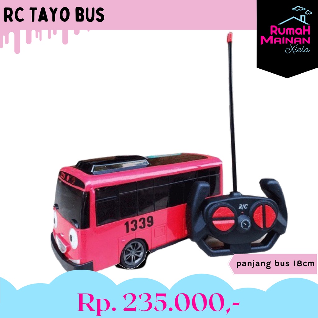 RC TAYO BUS - MAINAN REMOTE CONTROL TAYO LITTLE BUS - 2020