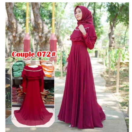 Vanesha Margaretta - Baju Couple Ibu dan Anak #072/ Dress Muslim