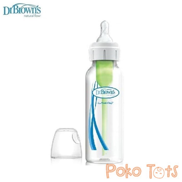 Dr. Brown's Options + Narrow Bottle 250ml 0m+ Botol Susu Standard Dr Browns Options Plus