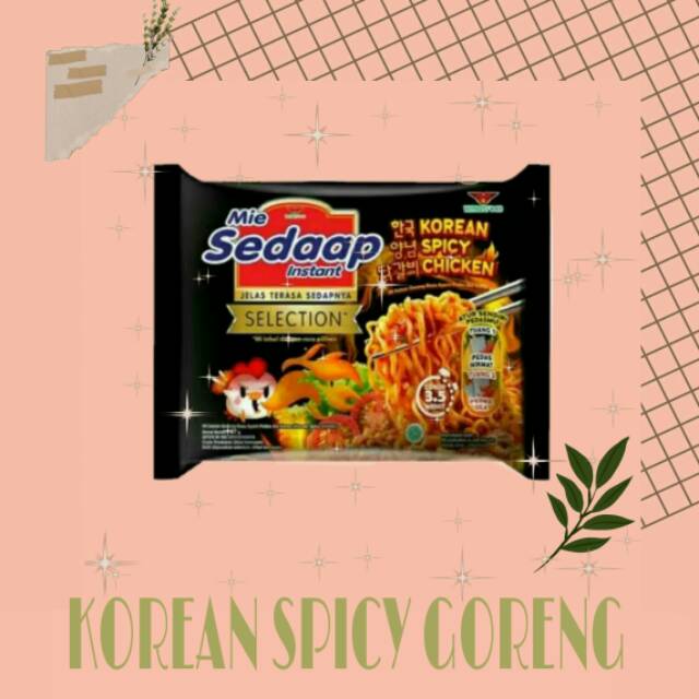 

(SATUAN) Mie Sedap Korean spicy chiken