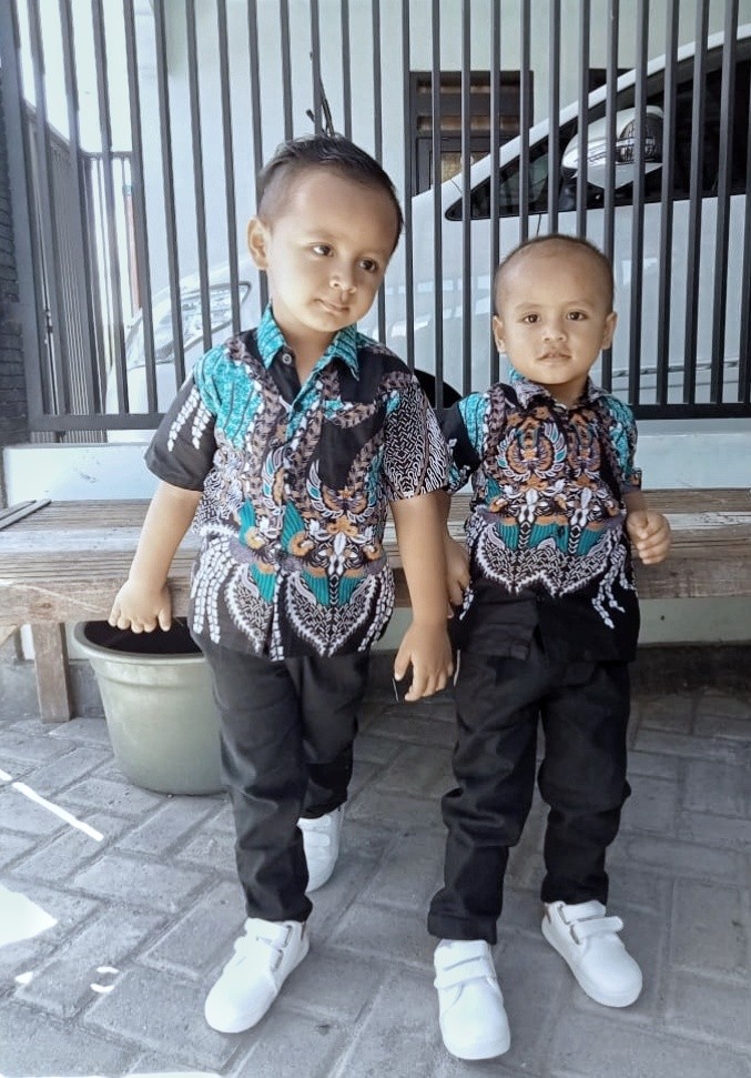 Batik Anak Laki Laki Kemeja Batik Anak Lengan Pendek Cowok Batik Original Abadi Batik Keluarga