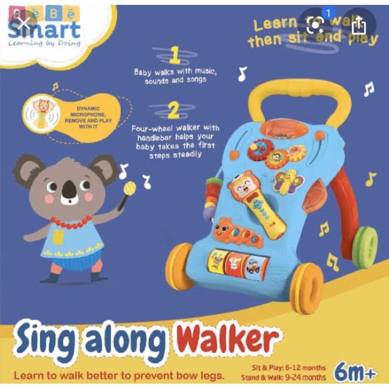 Push walker babe smart