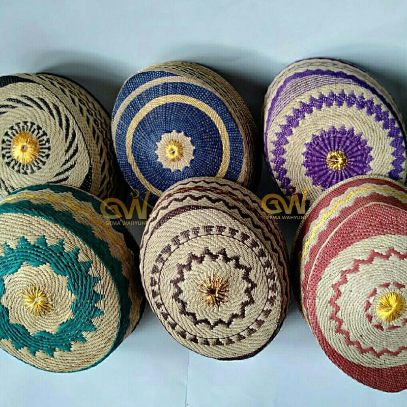 Peci Rotan Isa / Kopyah Rotan / Songkok Rotan
