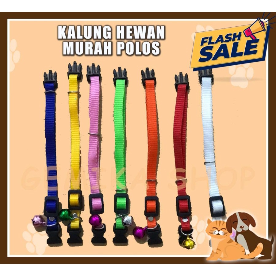 KALUNG POLOS ANJING KUCING