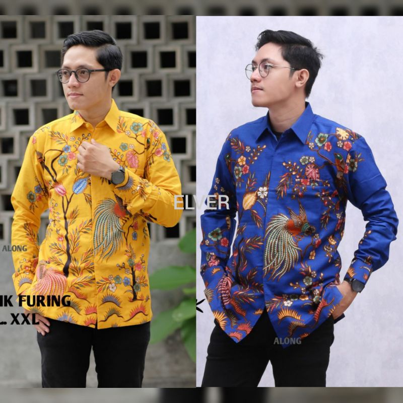 KEMEJA BATIK PRIA FURING EXCLUSIVE MODERN / KEMEJA BATIK KERJA PRIA ELEGAN