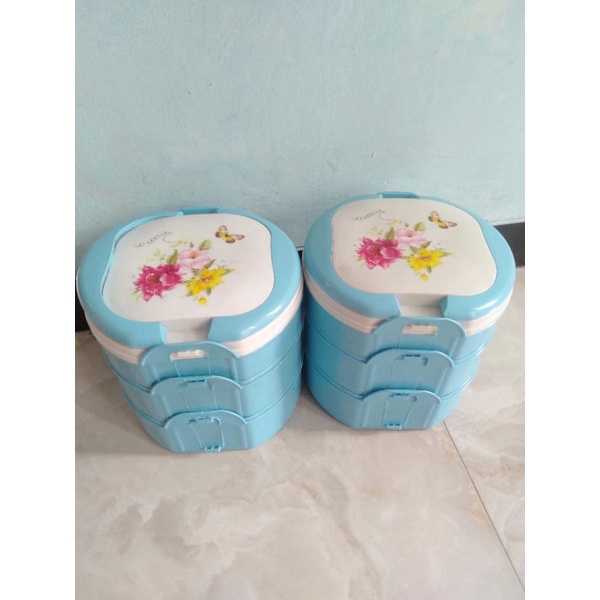 Rantang plastik 3 susun